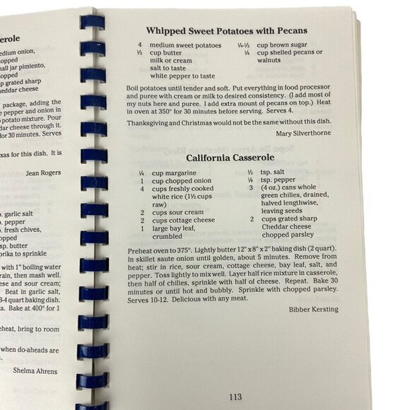 Assistance League Of Dallas Cooks Cookbook 1989 Spiral Bound Texas Recipes - Picture 10 of 12